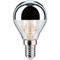 Bec LED cu cap sferic oglindit Paulmann 28663 CROWN E14/2,6W/230V 2700K