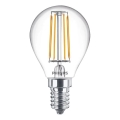 Bec LED cu filament Philips E14/4,3W/230V 4000K