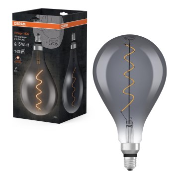 Bec LED cu filament vintage E27/4W/230V 1800K - Osram