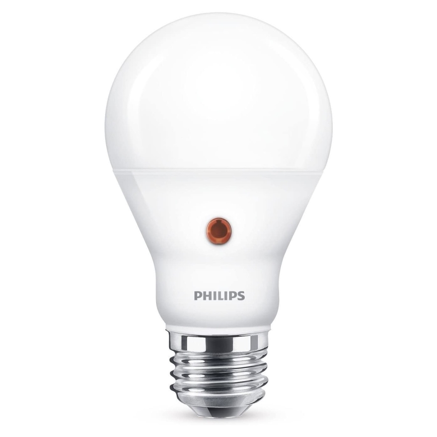 Bec LED cu senzor crepuscular Philips A60 E27/6,5W/230V 4000K