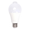Bec LED cu senzor de mișcare și crepuscular A60 E27/6W/230V 6500K - Aigostar