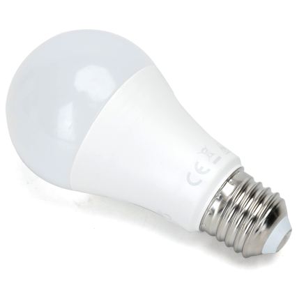 Bec LED cu senzor de mișcare și senzor crepuscular A60 E27/9W/230V 6500K - Aigostar