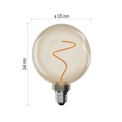 Bec LED DECO VINTAGE CG125A E27/4,5W/230V 1800K
