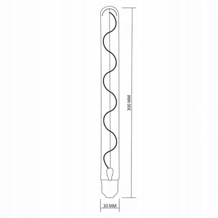 Bec LED DECO VINTAGE FILAMENT T30 E27/4,5W/230V 2200K