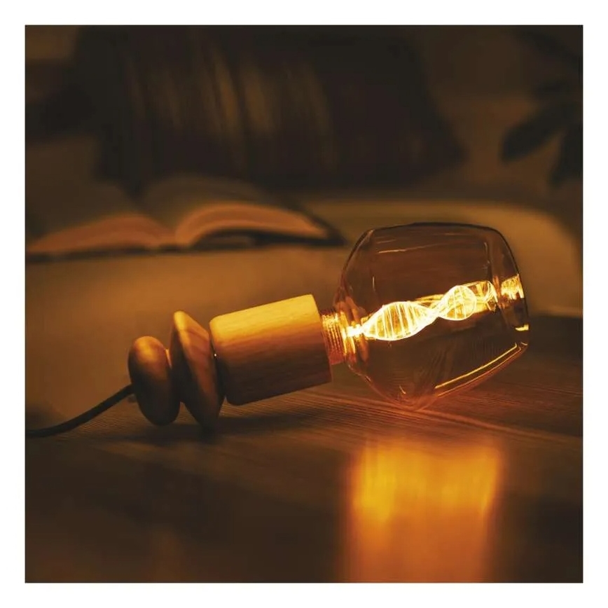 Bec LED DECO VINTAGE S123, soclu E27, 3,5W, 230V, 1800K