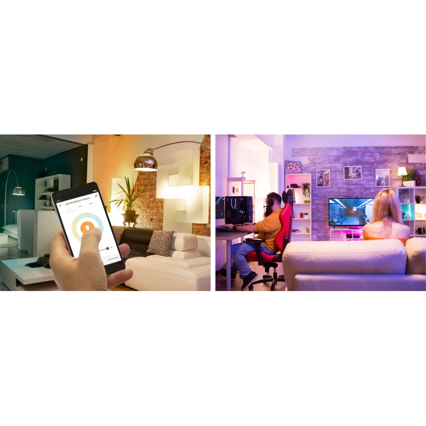 Bec LED dimabil A60 E27/5W/230V 2700-6500K Wi-Fi Tuya