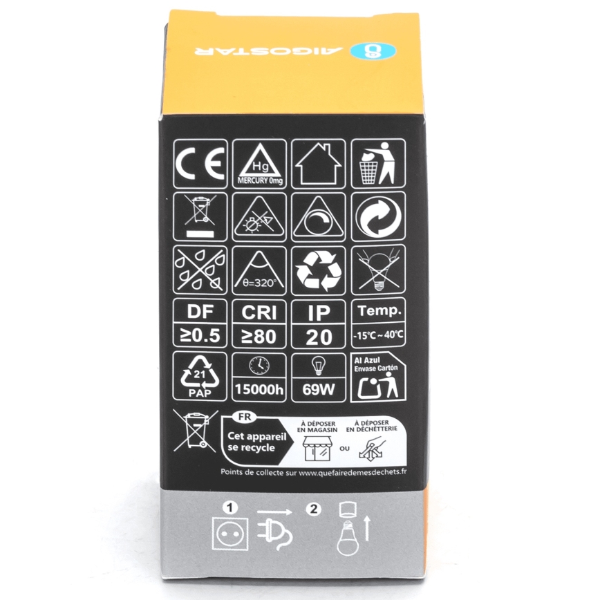 Bec LED dimabil Aigostar R7s/8W/230V 2700K