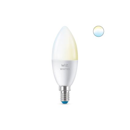 Bec LED dimabil C37 E14/4,9W/230V 2700-6500K CRI 90 Wi-Fi WiZ