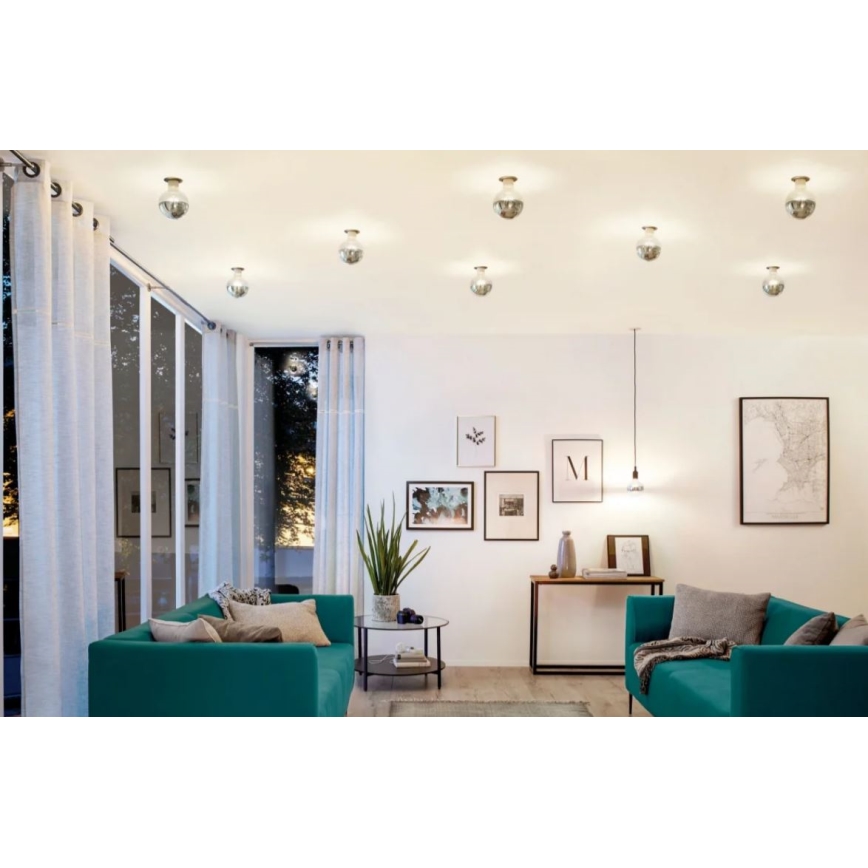 Bec LED dimabil cu cap oglindit GLOBE E27/6,5W/230V Paulmann 28673