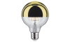 Bec LED dimabil cu cap sferic oglindit GLOBE G95 E27/6,5W/230V 2700K auriu Paulmann 28675