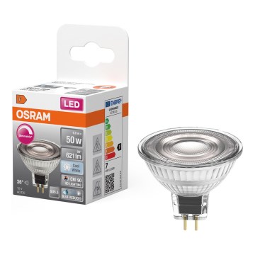 Bec LED dimabil cu reflector MR16 GU5,3/6,8W/12V 4000K 36° CRI 90 - Osram