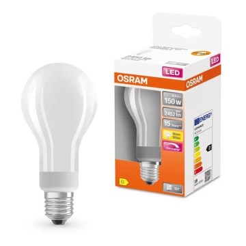 Bec LED dimabil E27/18W/230V 2700K Osram