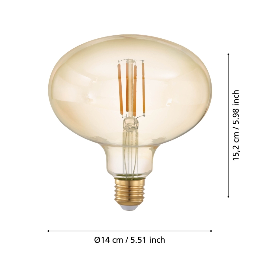 Bec LED dimabil Eglo 12596 VINTAGE E27/4W/230V 2200K