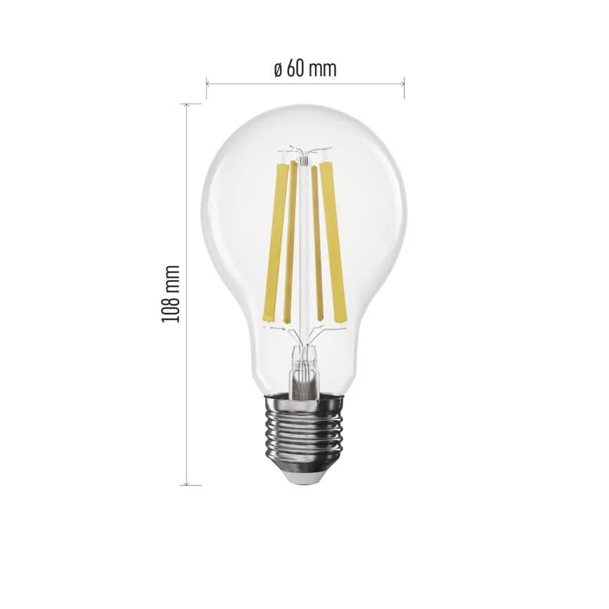 Bec LED dimabil FILAMENT A60 E27/11W/230V 4000K