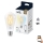 Bec LED dimabil FILAMENT ST64 E27/6,7W/230V 2700-6500K CRI 90 Wi-Fi WiZ