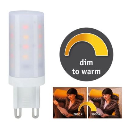 Bec LED dimabil G9/4W/230V 2000-3000K Paulmann 28819
