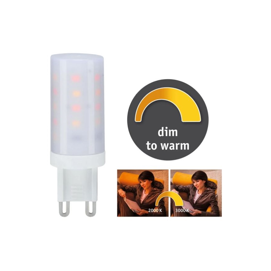 Bec LED dimabil G9/4W/230V 2000-3000K Paulmann 28819