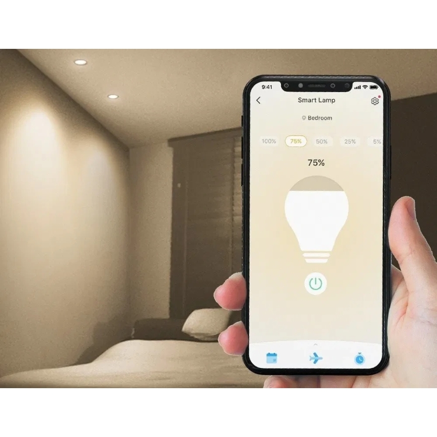 Bec LED dimabil GU10, 2,9W, 230V, 2700K, Wi-Fi - TP-Link