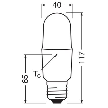 Bec LED dimabil Osram E27/11W/230V 2700K CRI 90