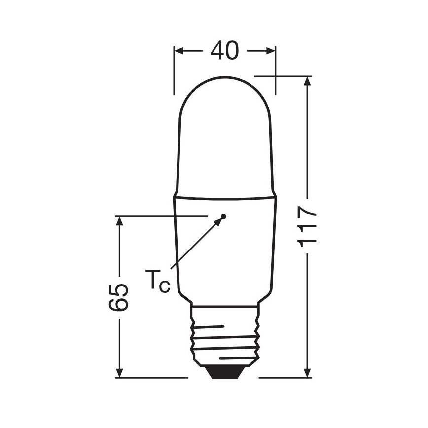Bec LED dimabil Osram E27/11W/230V 2700K CRI 90