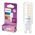 Bec LED dimabil Philips G9, 4W, 230V, 2700K