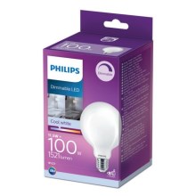 Bec LED dimabil Philips G95 E27/11,5W/230V 4000K