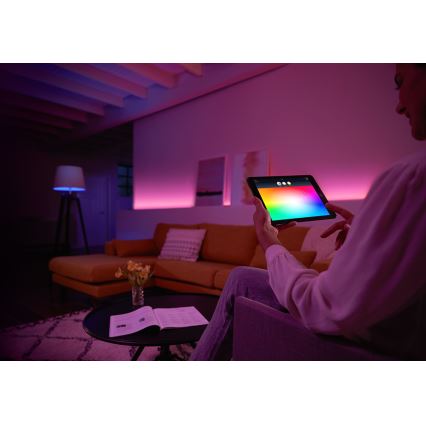 LED Bec dimmabil Philips HUE WHITE AND COLOR AMBIANCE GU10/5,7W/230V