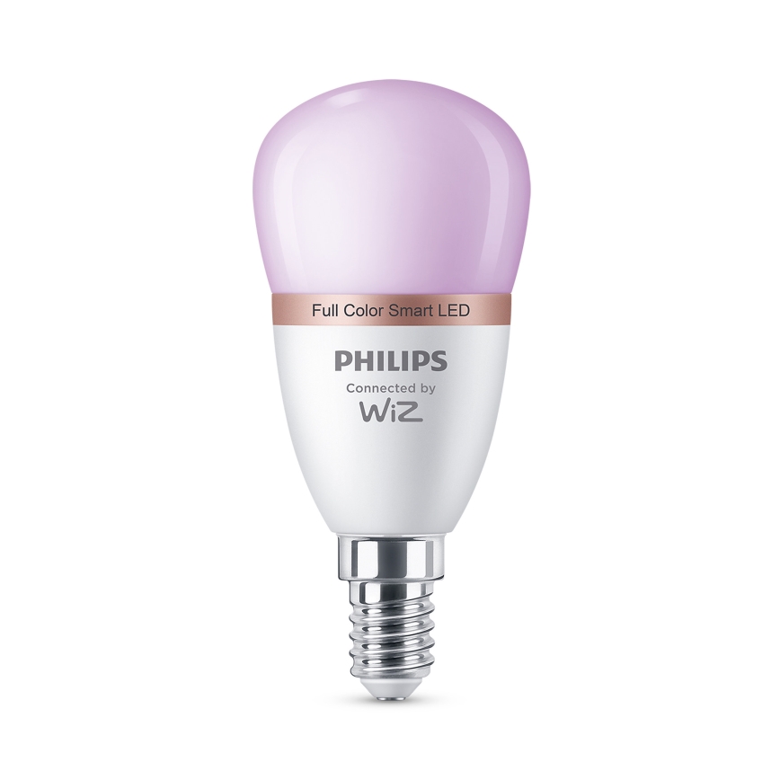 Bec LED RGB dimabil Philips SMART P45 E14/4,9W/230V 2200-6500K CRI 90
