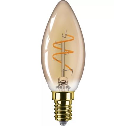 Bec LED dimabil Philips Vintage B35 E14/3,1W/230V 2200K CRI 90