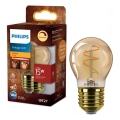 Bec LED dimabil Philips Vintage P45 E27/2,7W/230V 1800K