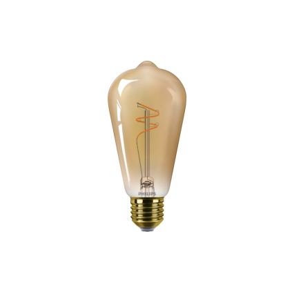 Bec LED dimabil Philips Vintage ST64 E27/3,1W/230V 1800K