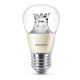 Bec LED dimabil Philips Warm Glow E27/6W/230V 2200K-2700K 