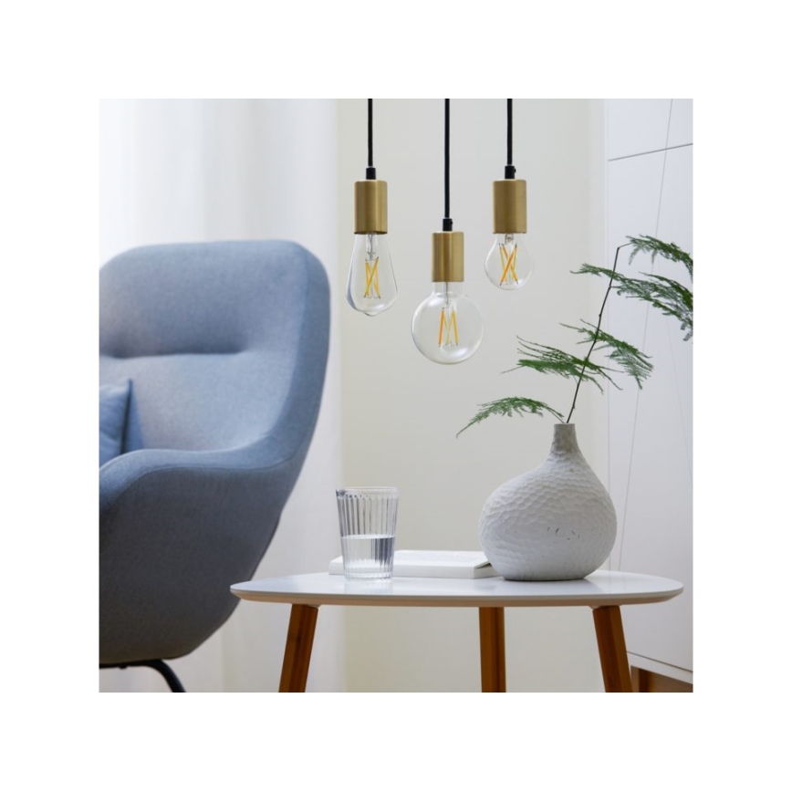 Bec LED dimabil FILAMENT ST64 E27/6,7W/230V 2700-6500K CRI 90 Wi-Fi WiZ