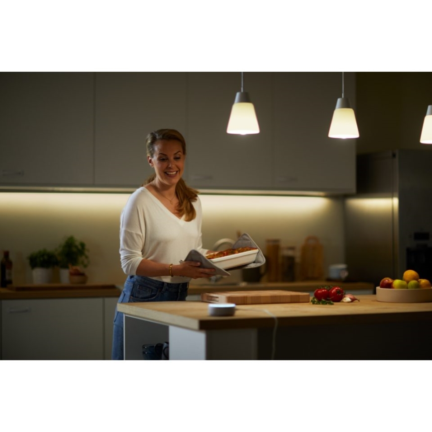 Bec LED dimabil FILAMENT ST64 E27/6,7W/230V 2700-6500K CRI 90 Wi-Fi WiZ