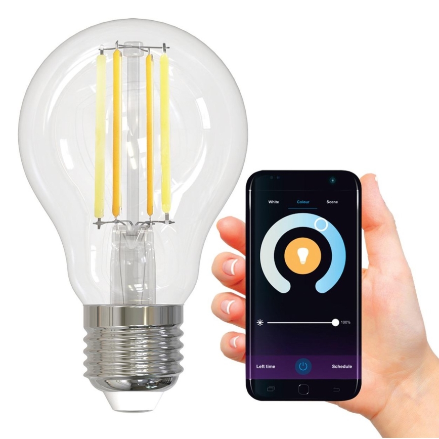 Bec LED dimabil VINTAGE A60 E27/7W/230V 2700-6500K Wi-Fi Tuya