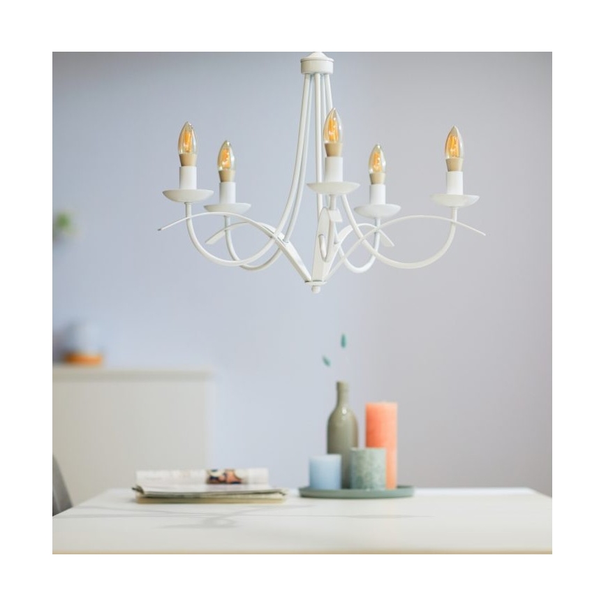 Bec LED dimabil VINTAGE FILAMENT C35 E14/4,9W/230V 2000-5000K CRI 90 Wi-Fi WiZ