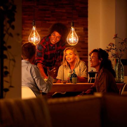 Bec LED dimabil VINTAGE DYI E27/4W/230V 2700K Leuchten Direkt 0846