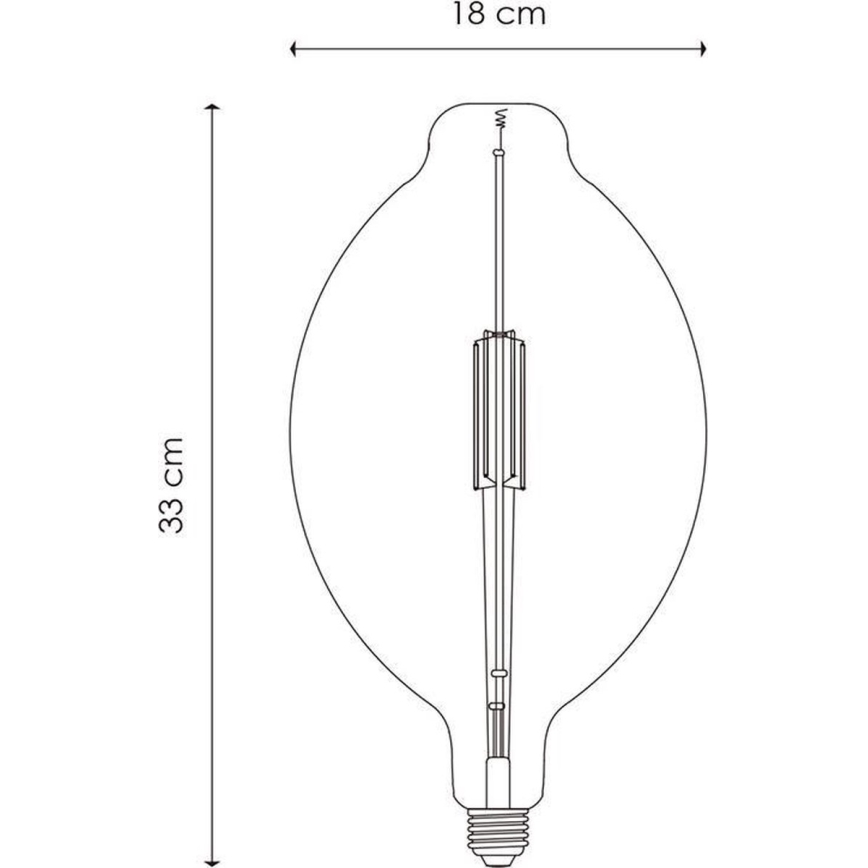 Bec LED dimabil VINTAGE EDISON E27/4W/230V 1800K