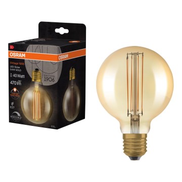 Bec LED dimabil VINTAGE FILAMENT E27/5,8W/230V 2200K - Osram