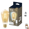 Bec LED dimabil VINTAGE FILAMENT ST64 E27/7W/230V 2000-5000K CRI 90 Wi-Fi WiZ