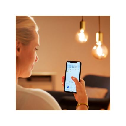 Bec LED dimabil VINTAGE FILAMENT G200 E27/6W/230V 2000-5000K CRI 90 Wi-Fi WiZ