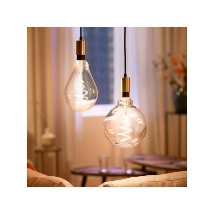Bec LED dimabil VINTAGE FILAMENT G200 E27/6W/230V 2000-5000K CRI 90 Wi-Fi WiZ
