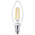 Bec LED dimabil VINTAGE Philips B35 E14/5W/230V 2700K