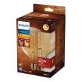 Bec LED dimabil VINTAGE Philips G125 E27/5,5W/230V 2200K