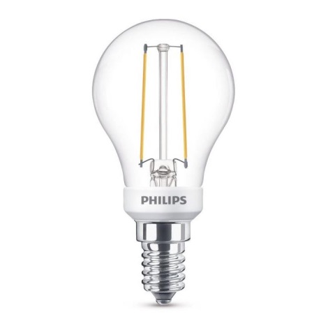 Bec LED dimabil VINTAGE Philips P45 E14/2,7W/230V 2700K