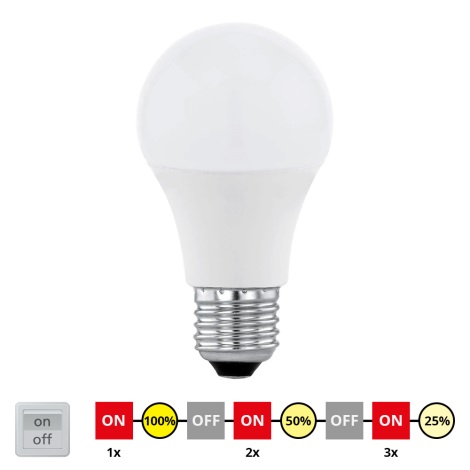Bec LED dimmabil E27/10W/230V - Eglo