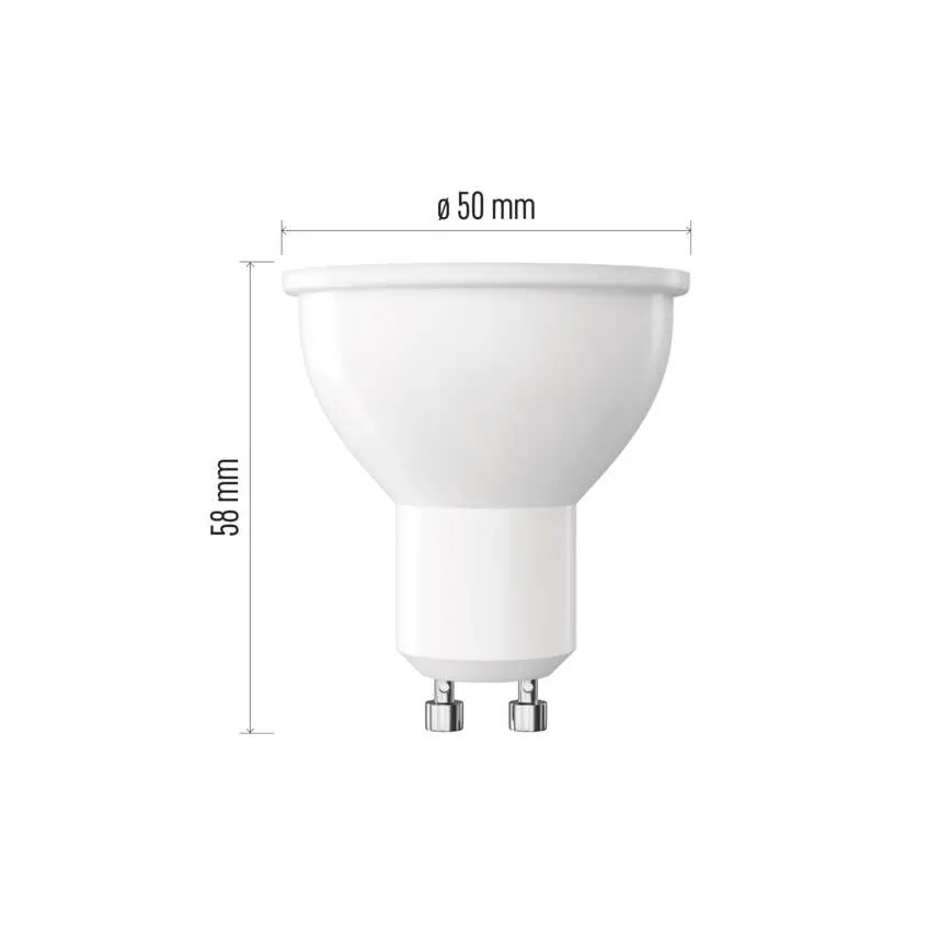 Bec LED dimmabil MR16 GU10/7W/230V 4000K