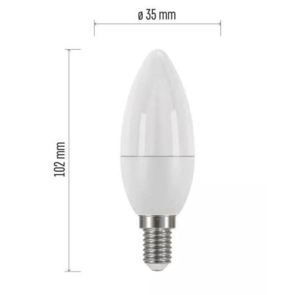 Bec LED E14/4,2W/230V 2700K CRI 94 Ra