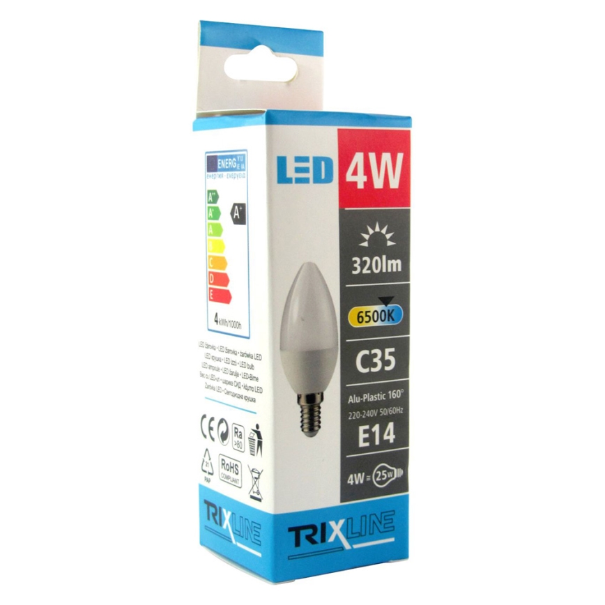 Bec LED E14/4W/230V 6500K