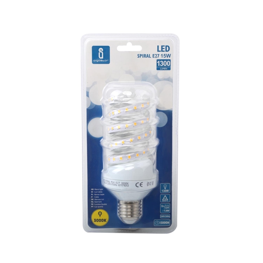 Bec LED E27/15W/230V 3000K Aigostar